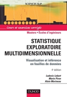 Statistique exploratoire multidimensionnelle - 4ème édition: Visualisation et inférence en fouille de données (French Edition) 2100496166 Book Cover