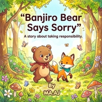 Banjiro Bear Takes Responsibility: A Picture Book About Honesty, Apologies, and Friendship B0GX69LKWV Book Cover