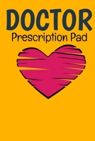 Doctor Prescription Pad: Doctors Patient Prescription Rx Pad Paper 1670144046 Book Cover