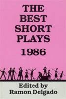 The Best Short Plays - 1986 (Best American Short Plays) 0936839139 Book Cover