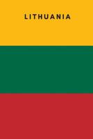 Lithuania: Country Flag A5 Notebook to write in with 120 pages 1076754422 Book Cover