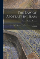 The Law of Apostasy in Islam 1015747647 Book Cover