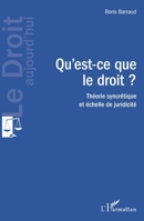 Qu'est-ce que le droit ?: Théorie syncrétique et échelle de juridicité (Le Droit Aujourd'hui) (French Edition) 2343134235 Book Cover