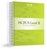 HCPCS 2026 Level II Professional Edition 1640163301 Book Cover