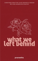 What We Left Behind: Edition B0FHKS7RR6 Book Cover