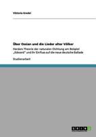 ?ber Ossian und Die Lieder Alter V?lker 3656142734 Book Cover