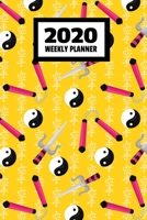2020 Weekly Planner: January 2020 - December 2020, Calendar Agenda And Daily Schedule - Martial Arts Karate Girl Women (6"x9") 1701870738 Book Cover
