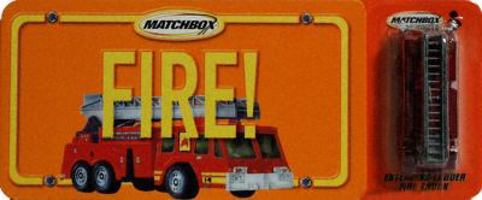 Fire!: (with ladder truck) (Matchbox Books) 0689861990 Book Cover