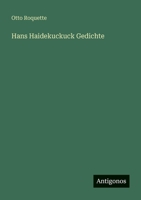 Hans Haidekuckuck Gedichte 3563659532 Book Cover