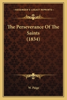 The Perseverance Of The Saints 117974800X Book Cover