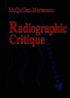 Radiographic Critique 0721649785 Book Cover