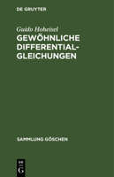 Gew�hnliche Differentialgleichungen 3111002705 Book Cover