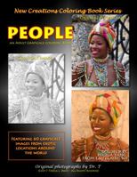 New Creations Coloring Book Series: People 1947121065 Book Cover