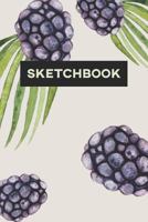 Sketchbook: Blueberries Food Pattern Paint Cute Design 1794127046 Book Cover
