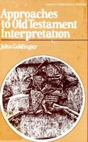 Approaches to Old Testament Interpretation 0830813039 Book Cover