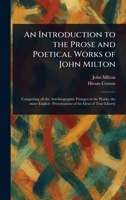 An Introduction to the Prose and Poetical Works of John Milton 1023424614 Book Cover
