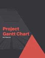 Project Gantt Chart Notebook: Downtown High Rise Ideal for Project and Productivity Management - Program, Design, Plan and Manage Any Project With This 8 week Horizontal Bar Graph - Full Sized Soft Co 1074037898 Book Cover