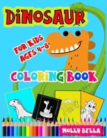 Dinosaur Coloring Book: For kids Age 4-8 B091F5QKFF Book Cover