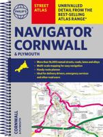 Philip's Street Atlas Navigator Cornwall & Plymouth: Spiral Edition 1849075727 Book Cover