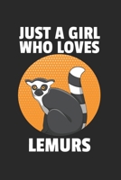 Lemur Notizbuch: Lemur Notizbuch für Liebhaber / Notizheft / Notizblock A5 (6x9in) Dotted Notebook / Punkteraster / 120 gepunktete Seiten (German Edition) 167134703X Book Cover