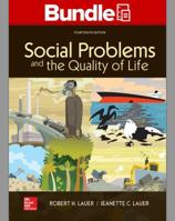 GEN COMBO LOOSELEAF SOCIAL PROBLEMS AND THE QUALITY OF LIFE; CONNECT ACCESS CARD 126027070X Book Cover