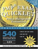 PMP Exam Quicklet: Project Management Professional Practice Exams 0979179726 Book Cover