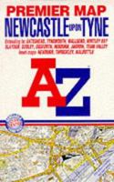 Az Premier Street Map Of Newcastle Upon Tyne 0850391563 Book Cover