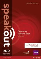 Speakout Elementary 2nd Edition Students' Book with DVD-ROM and MyEnglishLab Access Code Pack 1292115939 Book Cover