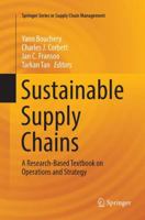 Sustainable Supply Chains: A Research-Based Textbook on Operations and Strategy 3319806556 Book Cover