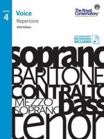 V5R04 - Voice Repertoire 2019 Edition - Level 4 - The Royal Conservatory 1554408679 Book Cover