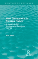 New Dimensions in Foreign Policy 0415557976 Book Cover
