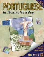 PORTUGUESE in 10 minutes a day with CD-ROM 0944502377 Book Cover