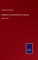 Handbuch Zur Geschichte Der Literatur 3741145149 Book Cover