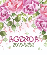 Agenda 2019-2020: Agenda 2019-2020 - Planning annuel de 366 pages grand mod�le - Organiser votre semaine. Organisation mensuelle de vos rendez-vous professionnels, personnels, familiale. Organisation  1675460124 Book Cover