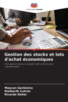 Gestion des stocks et lots d'achat économiques 6207250834 Book Cover