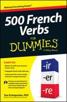 500 French Verbs for Dummies 1118516028 Book Cover