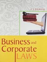 Business and Corporate Laws 8174464735 Book Cover