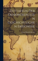 Zeittafeln Der Denkwürdigsten Geschichtlichen Ereignisse 1020447710 Book Cover
