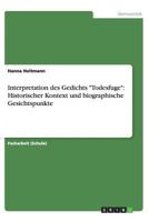 Interpretation des Gedichts "Todesfuge": Historischer Kontext und biographische Gesichtspunkte 3656424322 Book Cover