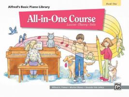 Alfred's Basic All-In-One Course For Children - Book 1: Book 1 0882847872 Book Cover