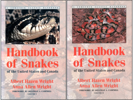 Handbook of Snakes of the United States and Canada, Volume 1 150170253X Book Cover