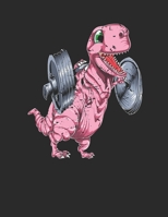 T-Rex Squat: Workout Log Book, Healthy Diet With Funny Animal Gifts For Women and Men - Workout Journal (8.5" X 11" - 150 Pages ) 1658127560 Book Cover