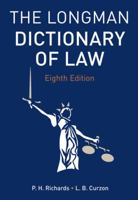 Dictionary of Law 0582438098 Book Cover