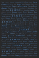 The perfect notebook journal for james: lined notebook / journal 6"x9" 120 pages matte finish 1674668821 Book Cover