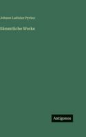 Sämmtliche Werke (German Edition) 3563689962 Book Cover