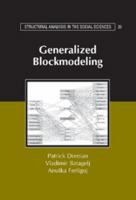 Generalized Blockmodeling 0521840856 Book Cover