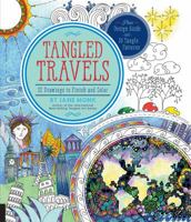 Tangled Travels: 52 Drawings to Finish and Color 1589239415 Book Cover