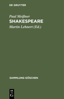 Shakespeare 3112310608 Book Cover