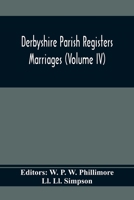 Derbyshire Parish Registers. Marriages 9354369960 Book Cover