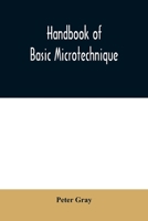 Handbook of Basic Microtechnique 0070242062 Book Cover